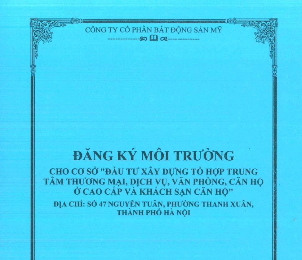 Đăng ký môi trường 47 Nguyễn Tuân, Hà Nội