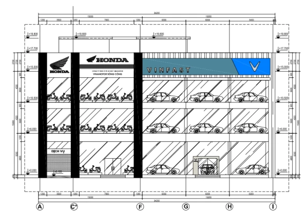 Lập hồ sơ đăng ký môi trường Dự án Showroom Vinamotor Sông Công