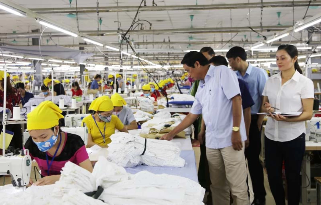 Đăng ký môi trường cho Xưởng may thời trang