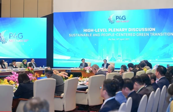 Hội nghị P4G 2025 tại Hà Nội: Thủ tướng Phạm Minh Chính phát biểu
